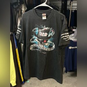 90s vintage Harley Davidson poker skull t shirt!